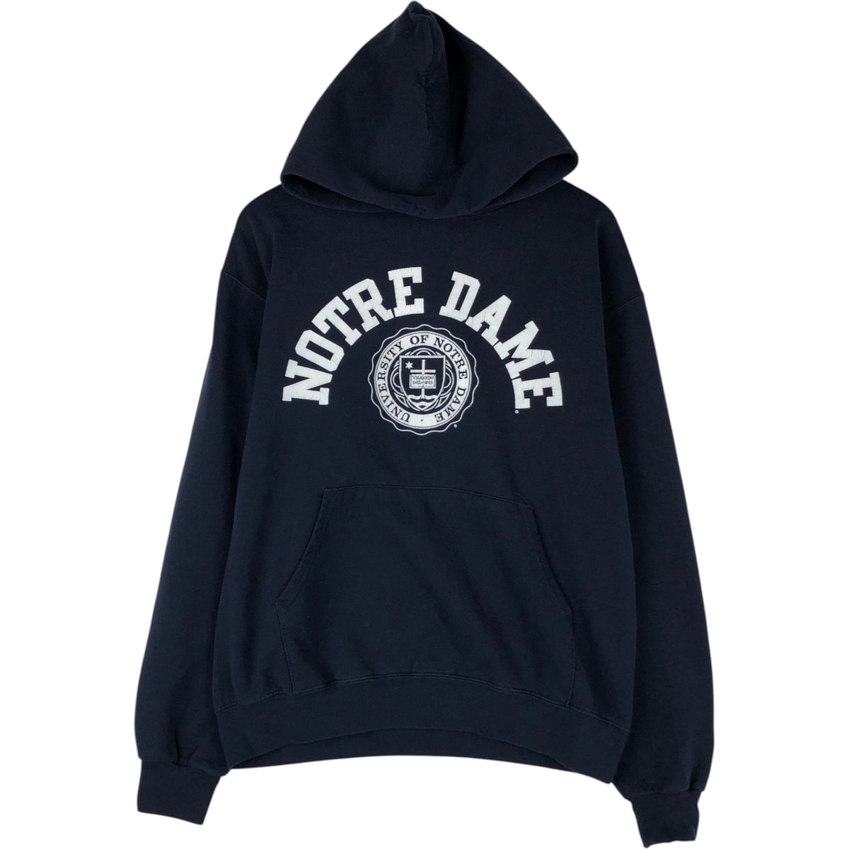 古着 チャンピオン Champion AUTHENTIC カレッジ スウェットプルオーバーパーカー メンズL相当/eaa624057