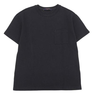 極美品 ルイヴィトン 半袖ニット ネイビー メンズ S