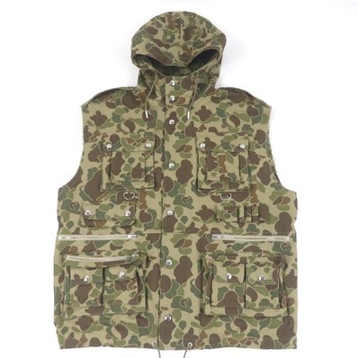 CELINE Military Vest In Cotton "Multicolor"