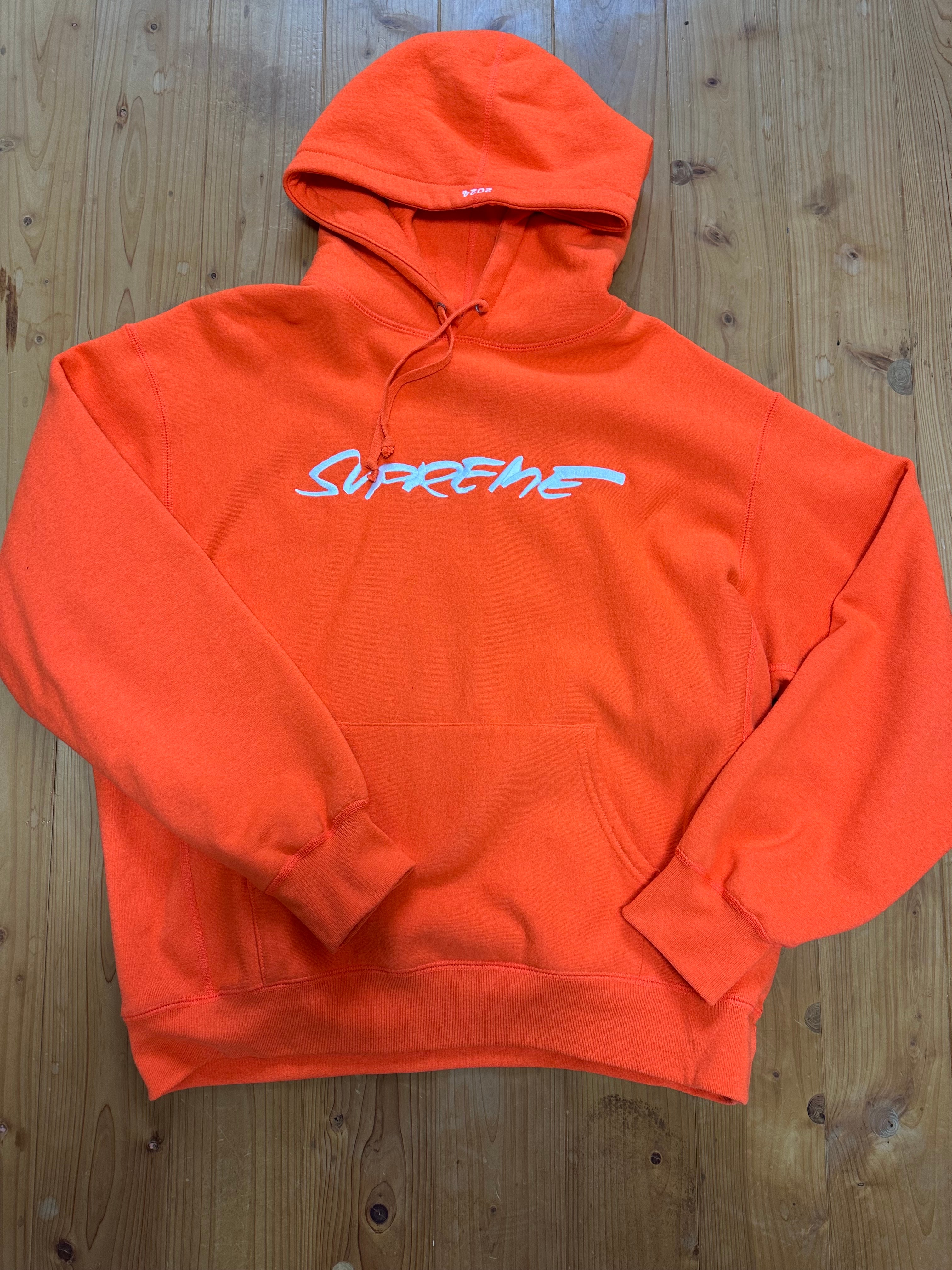 Supreme Futura Hooded Sweatshirt "Bright Orange"