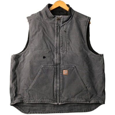 古着 カーハート Carhartt ダックベスト メンズXL相当/eaa605725