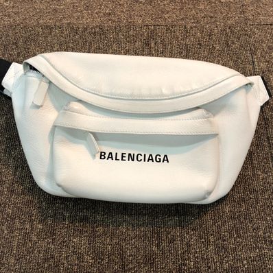 BALENCIAGA Everyday Belt Bag "White"