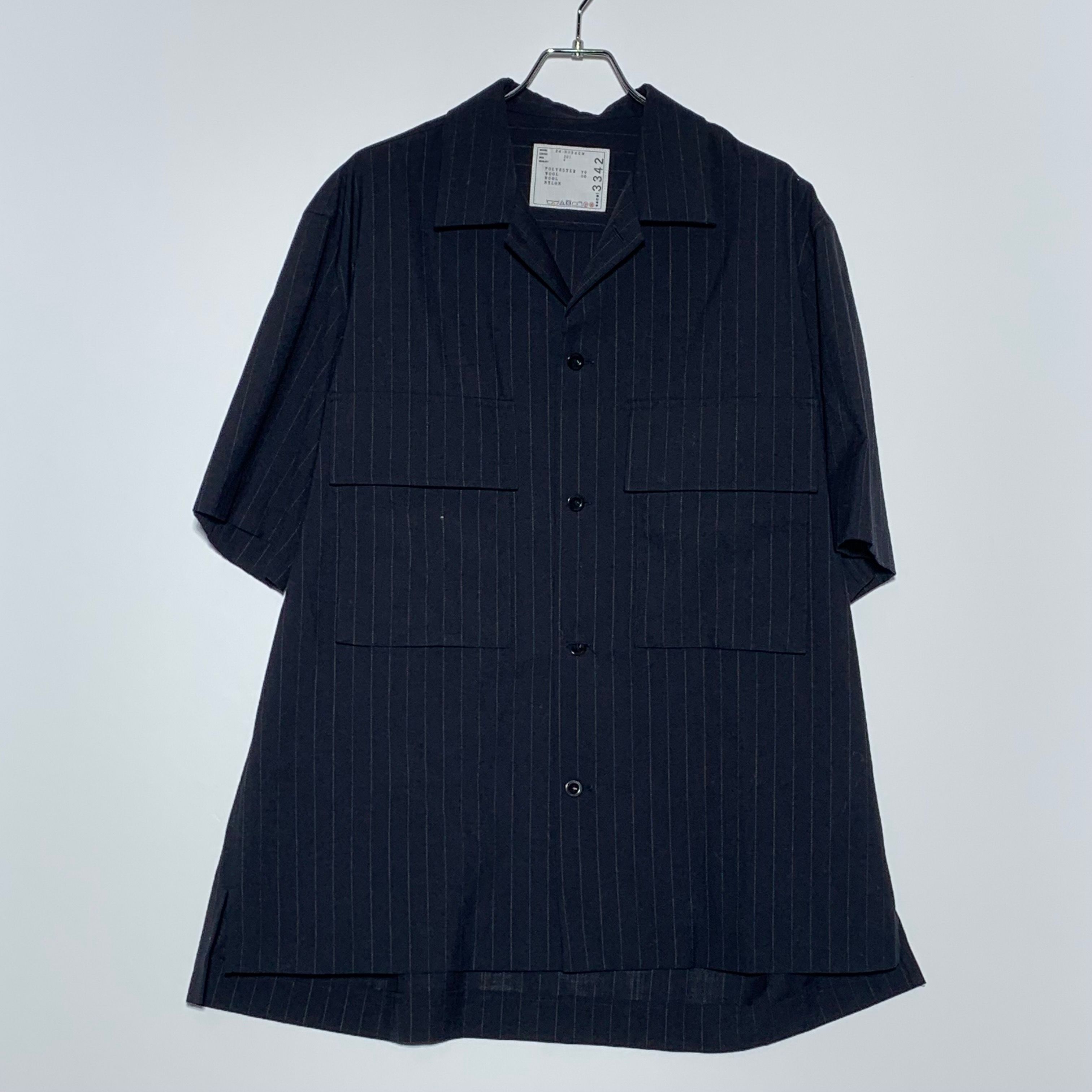 Sacai 24SS Chalk Stripe Shirt