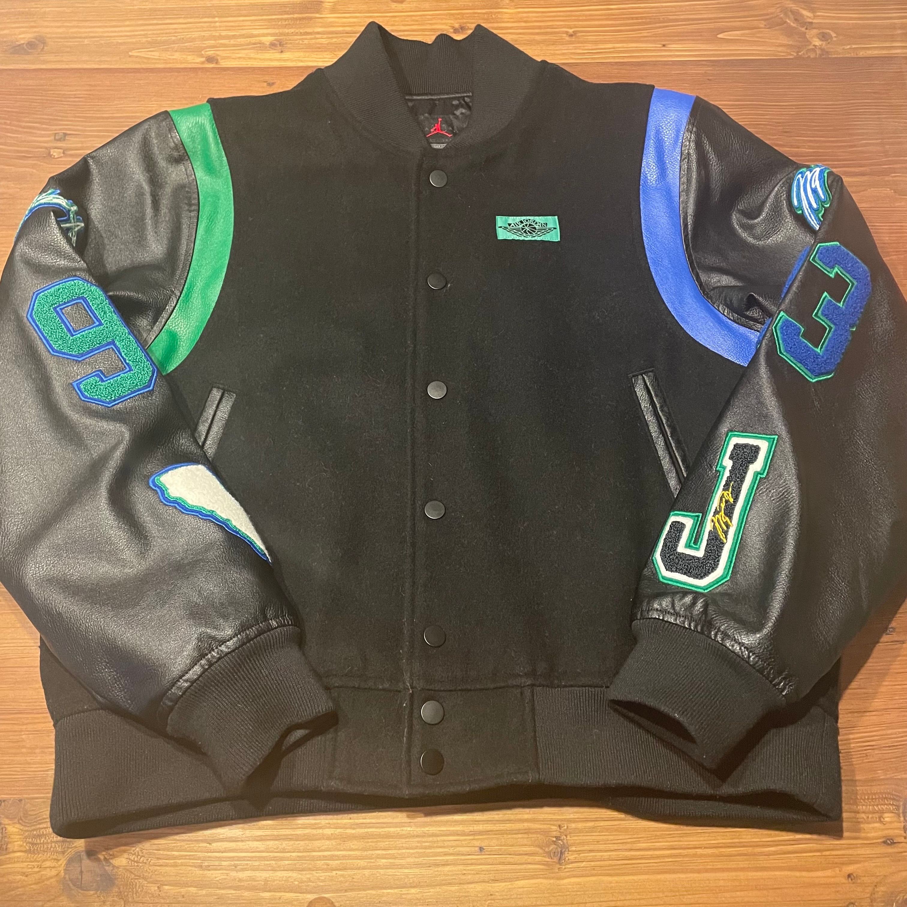 Air Jordan Aleali May Varsity Jacket "Black"