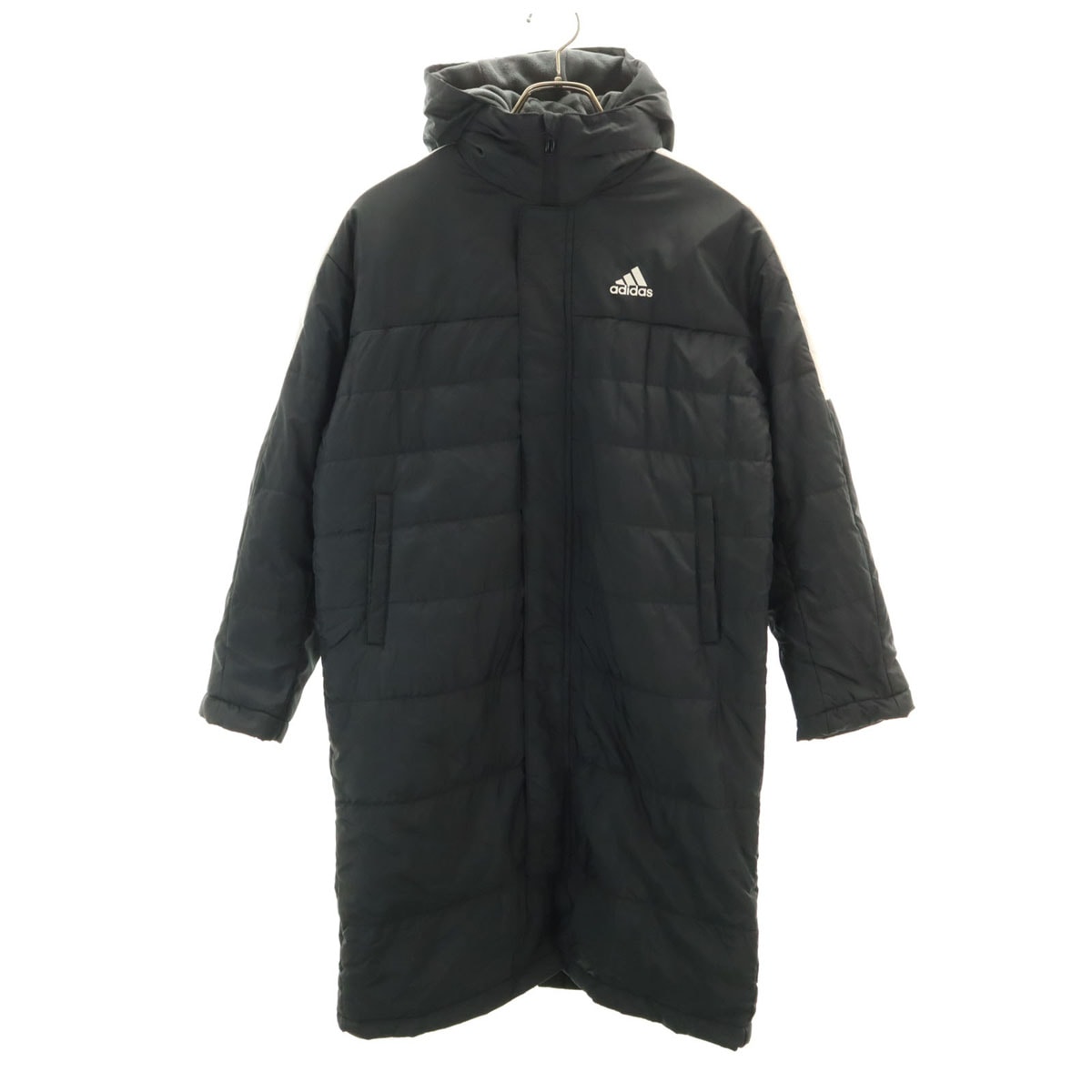 adidas アディダス 中綿コート 150 ブラック