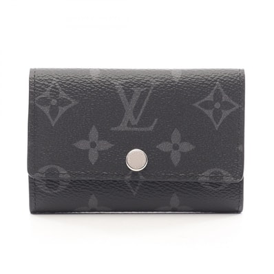 ルイ・ヴィトン LOUIS VUITTON ミュルティクレ6 モノグラムエクリプス 6連 キーケース アクセサリー PVC メンズ ブラック系 M82603 【中古】