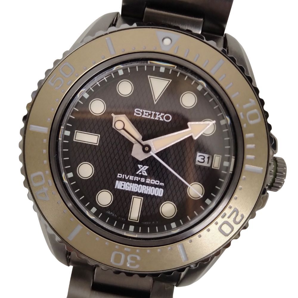 NEIGHBORHOOD ネイバーフッド × SEIKO セイコー 品番 SBDJ059 Prospex Diver Scuba 1200本限定 腕時計 40417