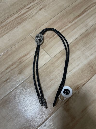 Chrome Hearts Tiny Classic Oval Loop Tie "Silver"