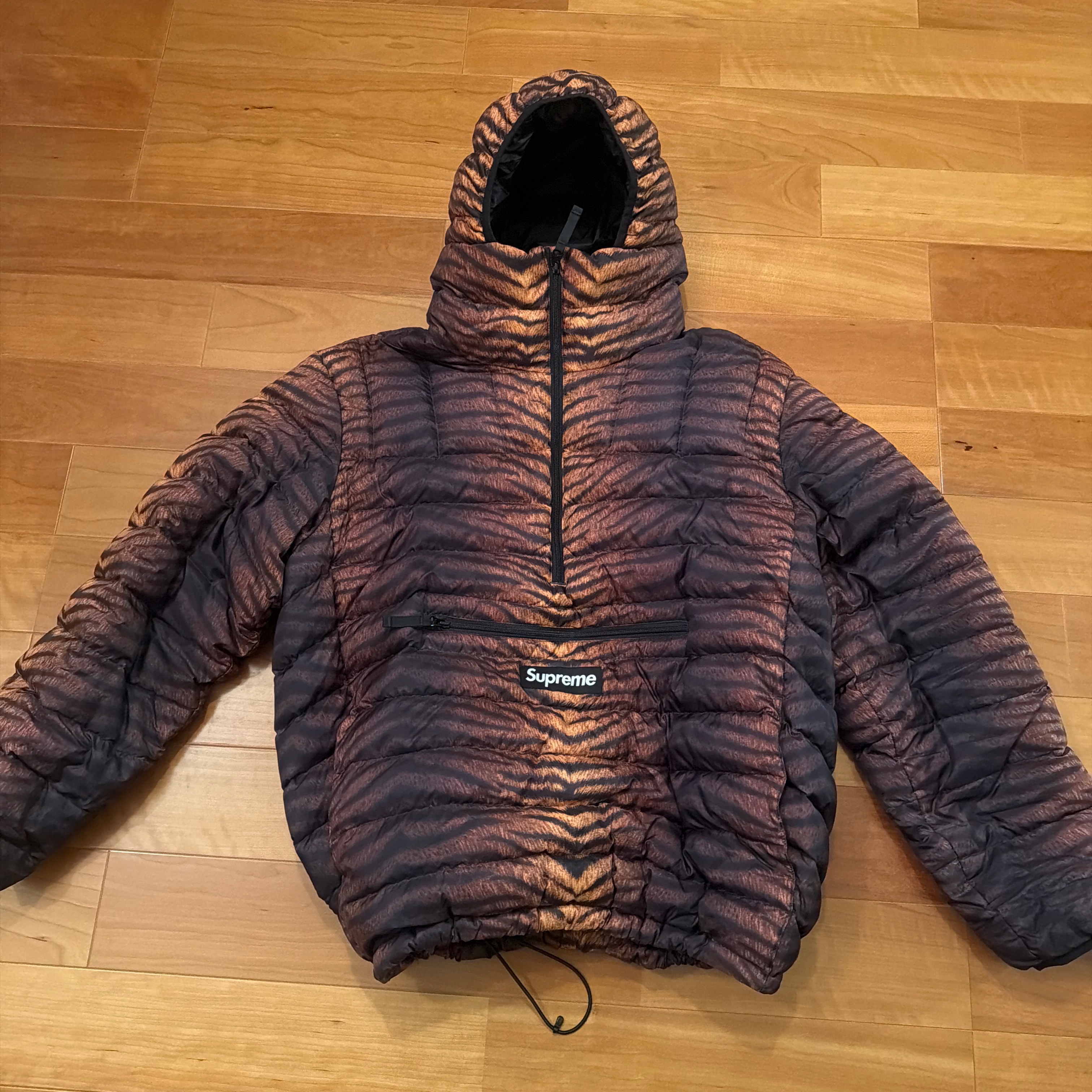 B (目立った傷や汚れなし)】Supreme Micro Down Half Zip Hooded