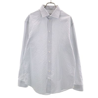 ARMANI COLLEZIONI アルマーニコレッツォーニ 長袖 コットンシャツ 41 グレー系