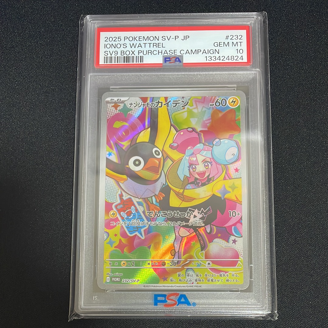 ナンジャモのカイデン P [SV-P 232](プロモーションカード「拡張パック バトルパートナーズ Box購入キャンペーン」)