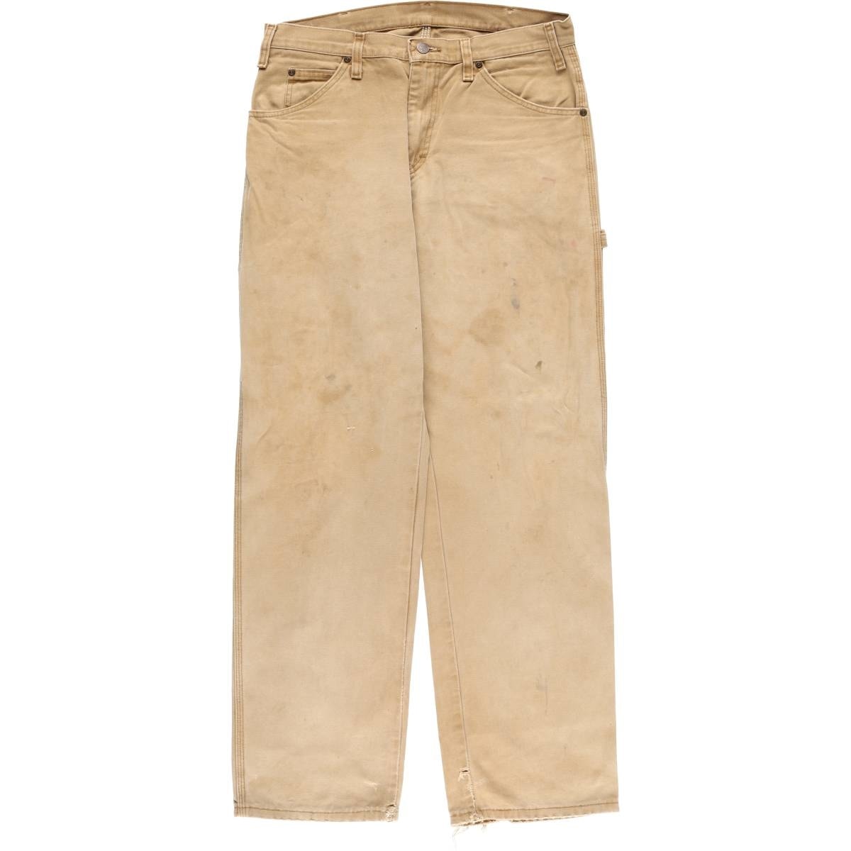 古着 ディッキーズ Dickies ダックペインターパンツ メンズw34相当/eaa583949