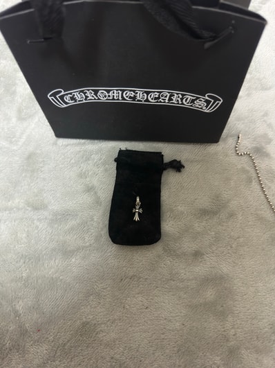 Chrome Hearts Cross Baby Fat Charm "Silver"