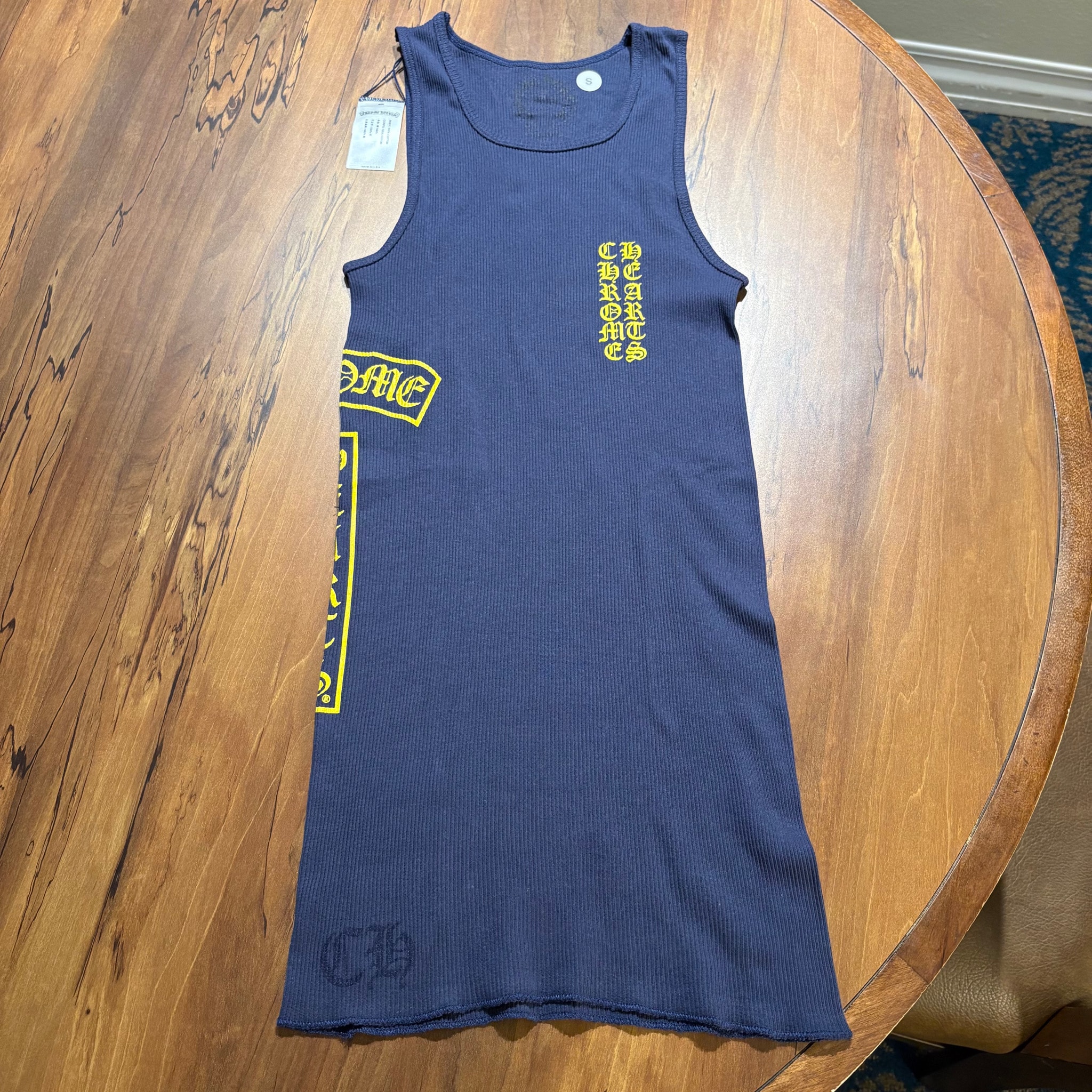 CHROME HEARTS RIB TANK タンクトップ Sサイズ 未使用