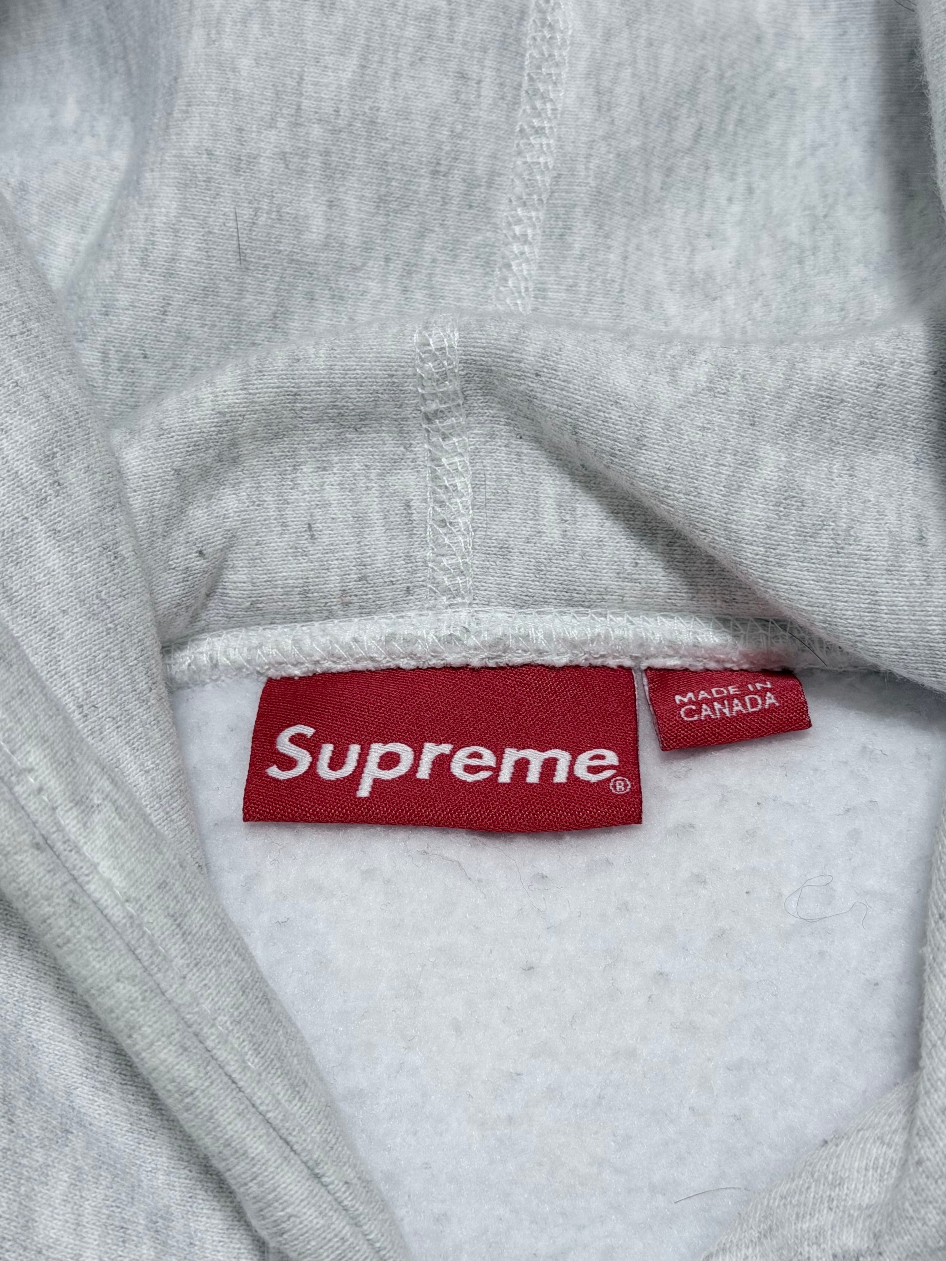 Supreme Box Logo Hooded Sweatshirt "Ash Grey" (23FW)