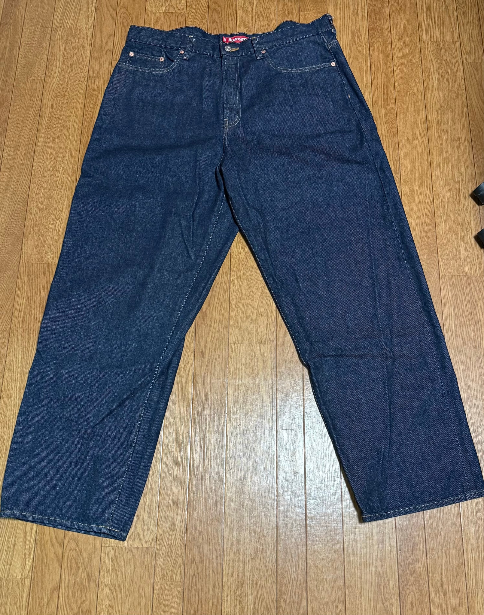 Supreme Baggy Selvedge Jean "Rigid Indigo"