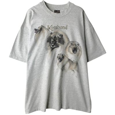 古着 90年代 フルーツオブザルーム FRUIT OF THE LOOM BEST 犬柄 アニマルTシャツ USA製 メンズXL相当 ヴィンテージ/eaa641726