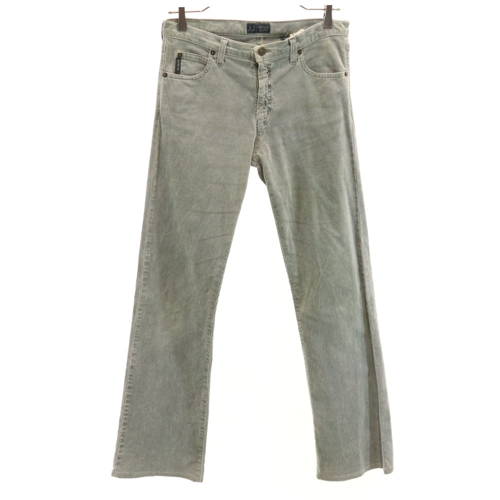 ARMANI JEANS アルマーニジーンズ イタリア製 コンフォートフィット コーデュロイパンツ W27 グレー