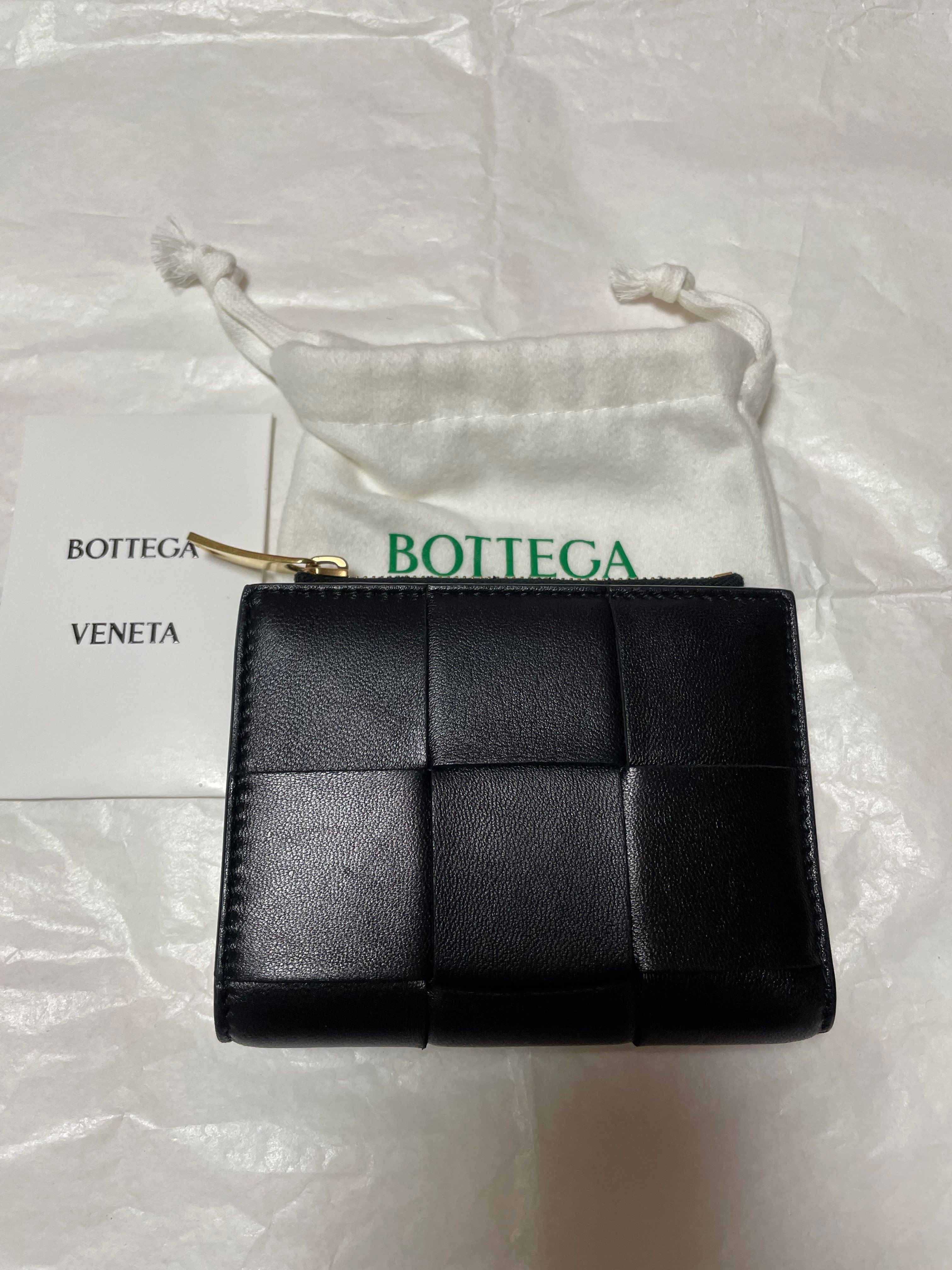 Bottega Veneta Bifold Flap Wallet "Black"