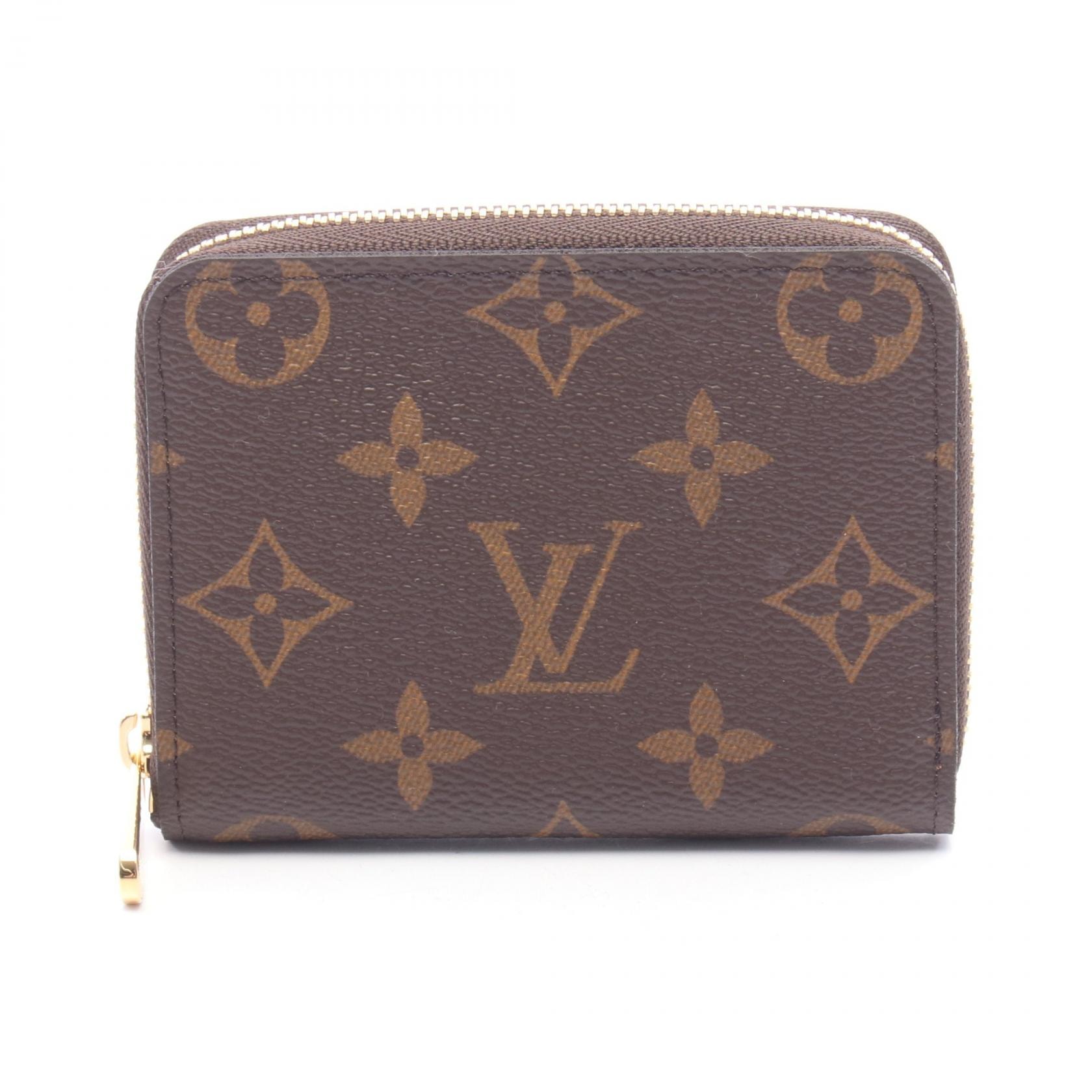 ルイ・ヴィトン LOUIS VUITTON ジッピー コインパース モノグラム コインケース 財布 PVC レディース ブラウン系 M60067 【中古】