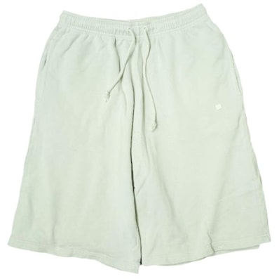 Acne Studios アクネストゥディオズ ポルトガル製 フェイスパッチ ルーズスウェットショートパンツ FA-UX-SHOR000014 S Dusty Green 裏毛 イージー ショーツ ボトムス g22659
