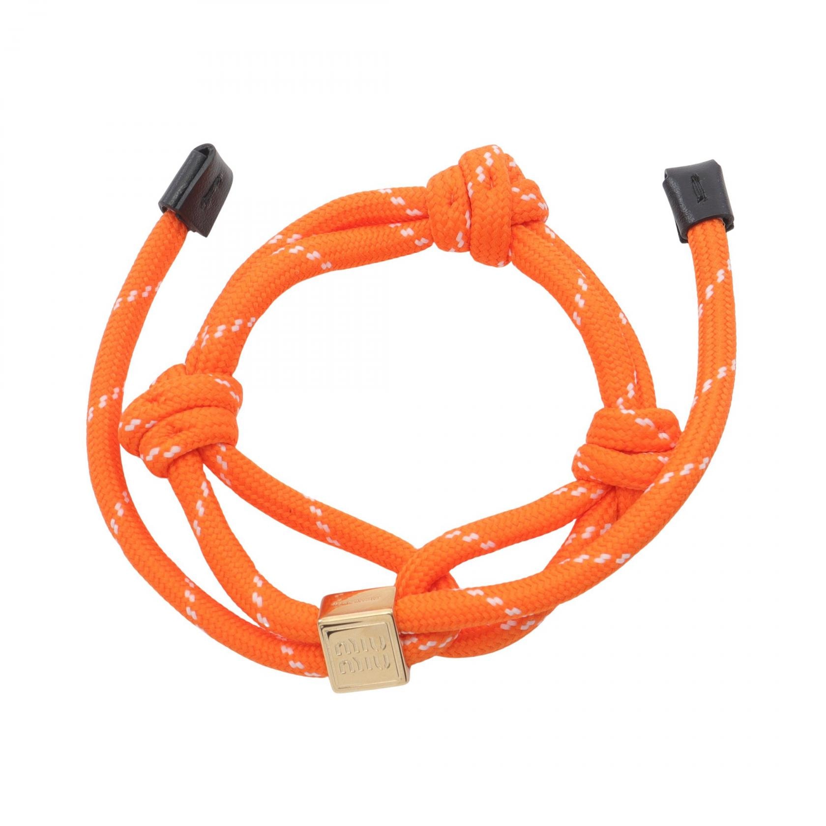 新品・未使用(ワケあり)】ミュウ ミュウ Miu Miu コード ブレスレット