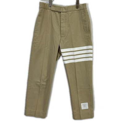 トムブラウン 01101F3003 4BAR ストライプ チノ トラウザーズ 0