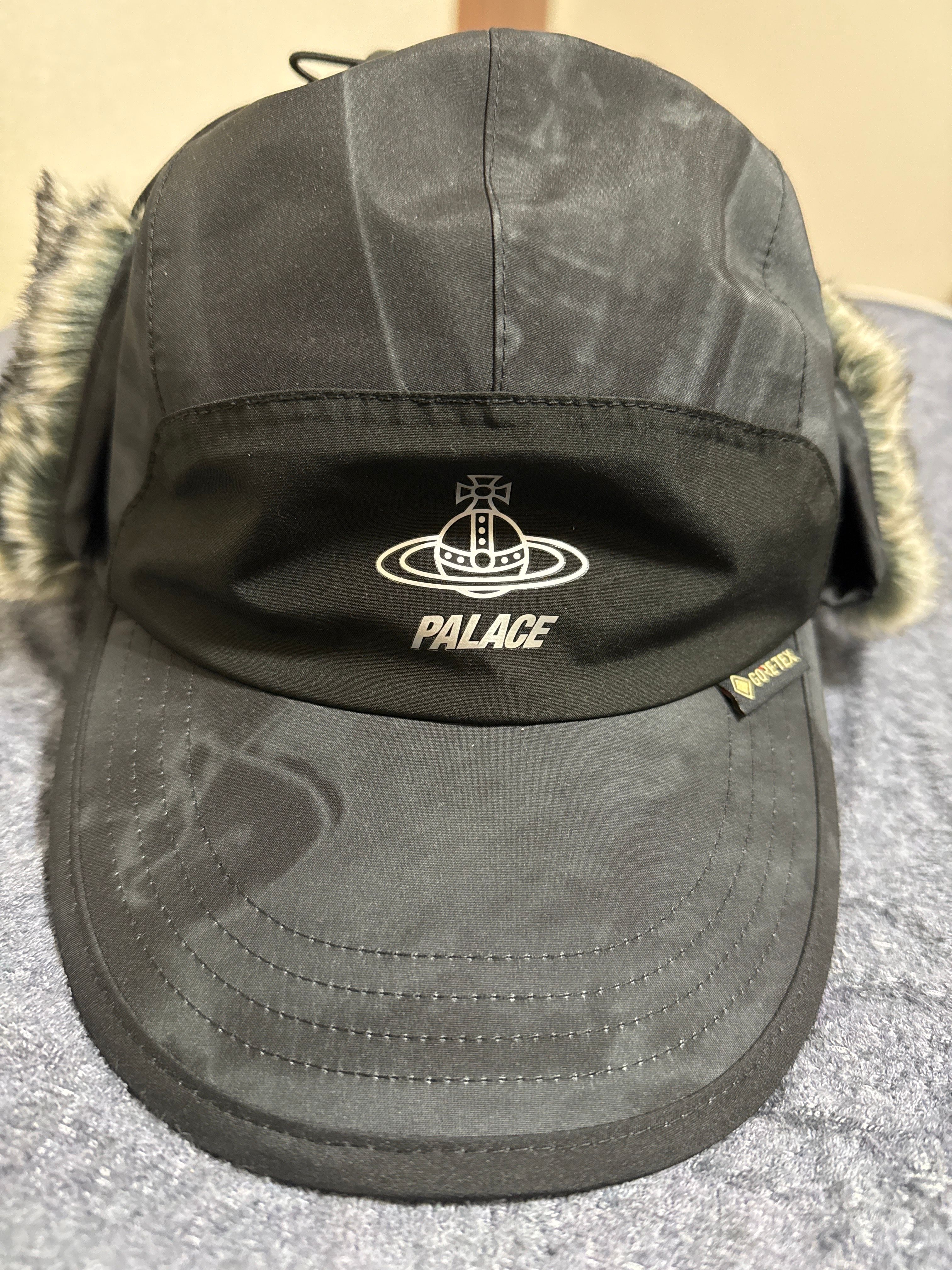 帽子 PALACE VIVIENNE WESTWOOD TRUCKER BLACK 大人気 ☆PALACE X VIVIENNE WESTWOOD☆ TRUCKER BLACK (Palace