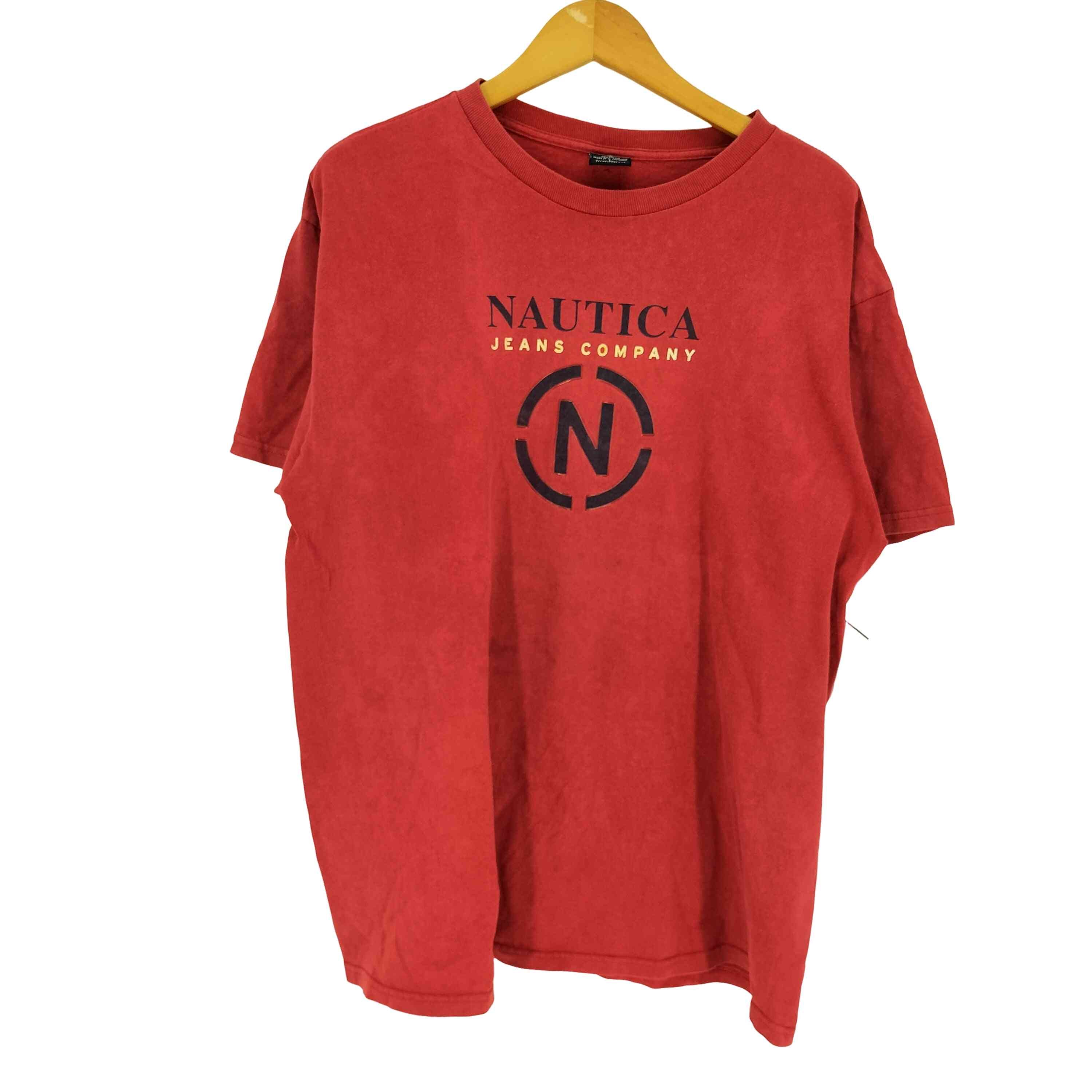 JEANS COMPANY 90-00S ロゴプリント クルーネック S/S Tシャツ【1141186185606】