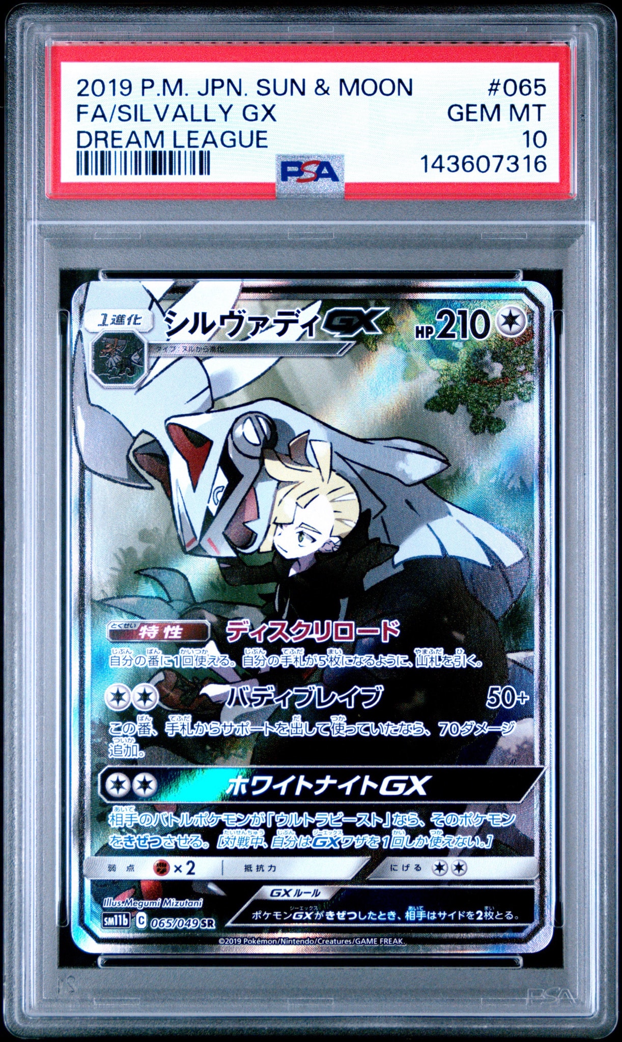 シルヴァディGX SR :SA [SM11b 065/049](強化拡張パック「ドリーム