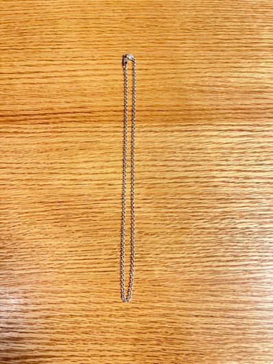 Chrome Hearts Roll Chain Necklace "Silver"