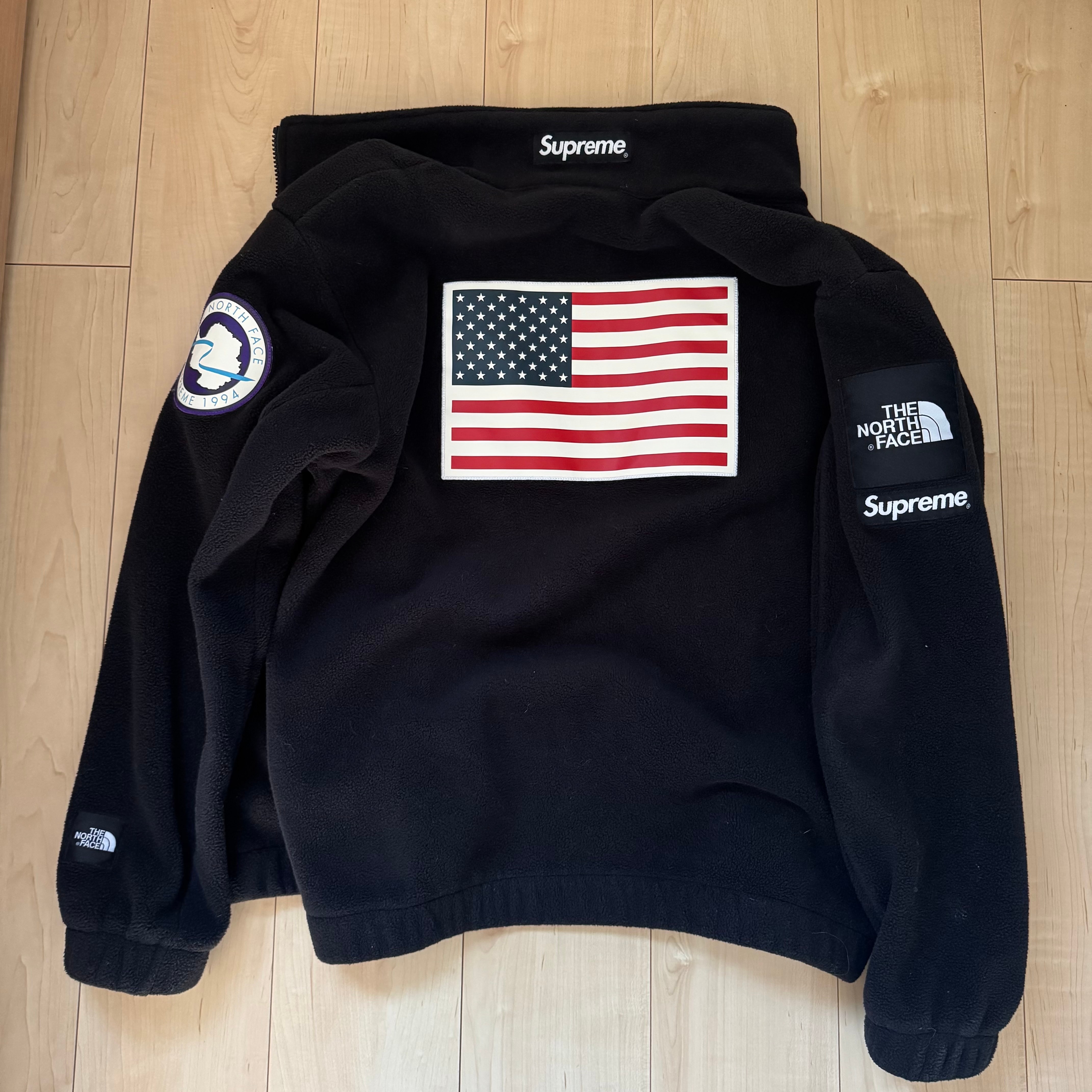 Supreme x The North Face Polartec Fleece Jacket "Black"