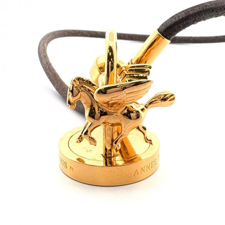 HERMES 2007年限定 ペガサス カデナ アーネダンス ゴールド 鑑定済み 正規品 エルメス