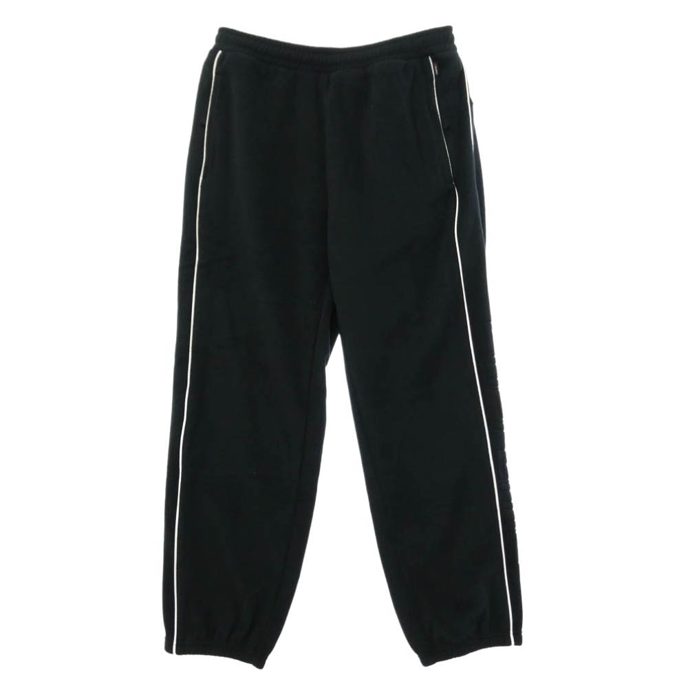 Supreme シュプリーム 25AW Polartec Reflective Piping Pant ポーラテック リフレクティブ パイピング フリースパンツ ブラック系 S【極上美品】【中古】