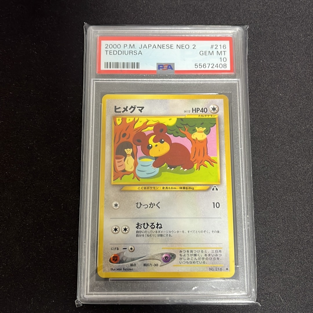 PSA10】ヒメグマ ○ : 旧裏 [neo2 No.216](ポケモンカード☆neo 拡張