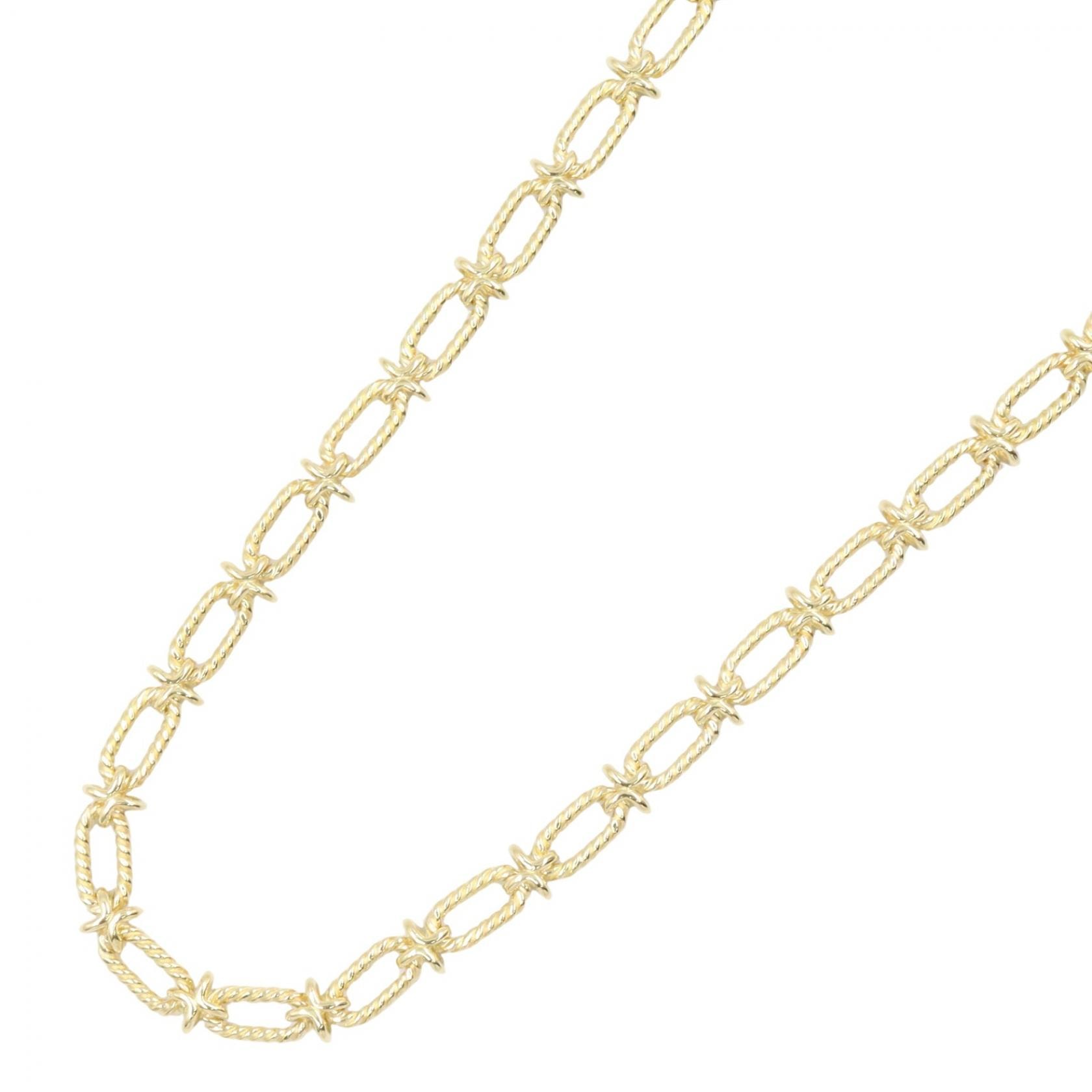 ティファニー TIFFANY&CO ヴィンテージ ネックレス ネックレス ジュエリー K18(イエローゴールド) レディース ゴールド系 【中古】