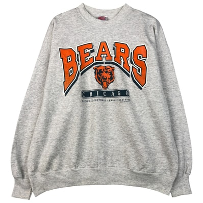 古着 90年代 ヘインズ Hanes NFL CHICAGO BEARS シカゴベアーズ プリントスウェットシャツ トレーナー メンズXL相当 ヴィンテージ/eaa482338
