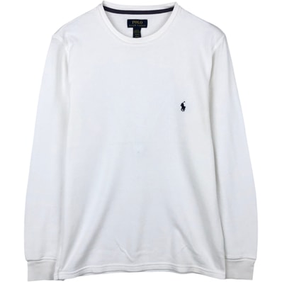 古着 ラルフローレン Ralph Lauren POLO RALPH LAUREN SLEEPWEAR サーマルロングTシャツ メンズM相当/eaa649008