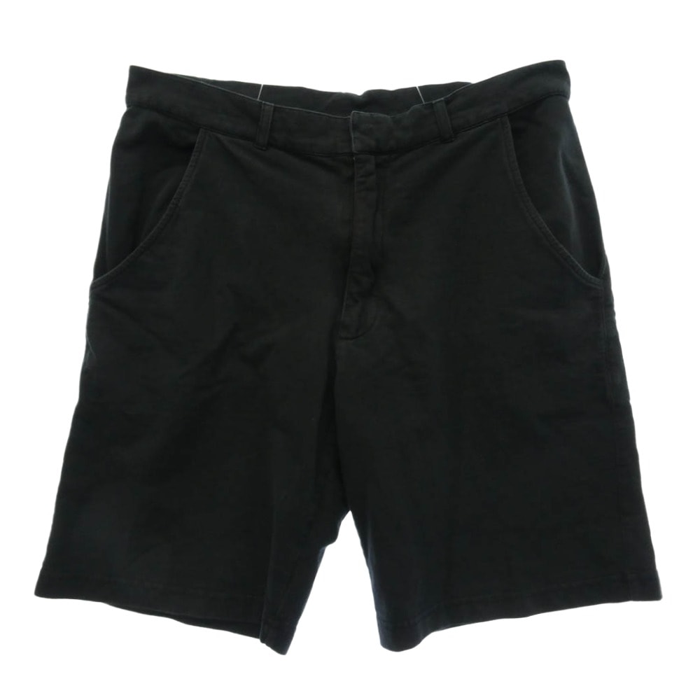DIOR HOMME ディオールオム コットン ショーツ ハーフ ショート パンツ ブラック系 46【中古】