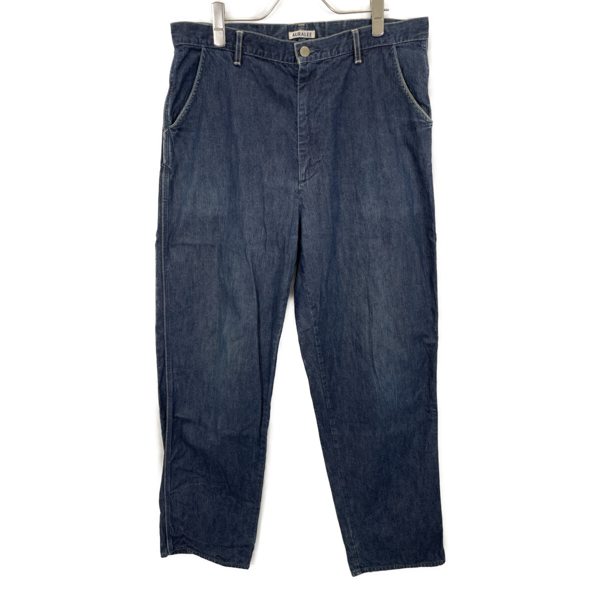 オーラリー ｲﾝﾃﾞｨｺﾞ HARD TWIST LIGHT DENIM PANTS 5