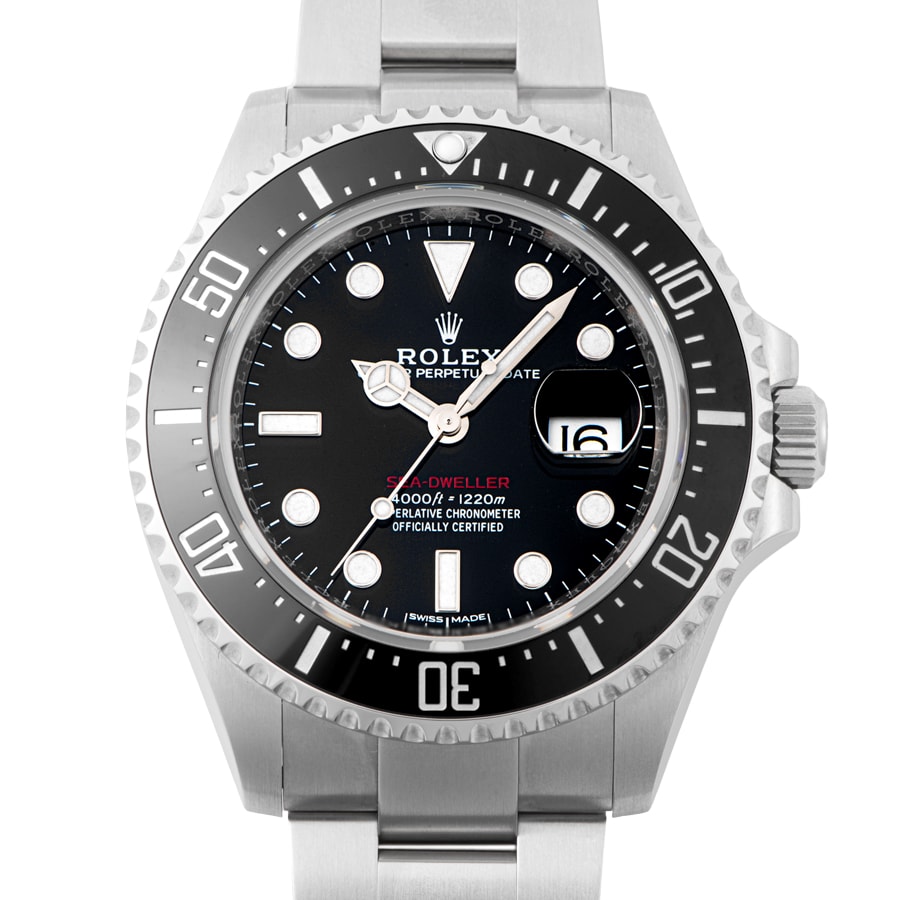 ROLEX ロレックス 赤シードゥエラー 126600 保証書2018年 ノークラウン【中古】