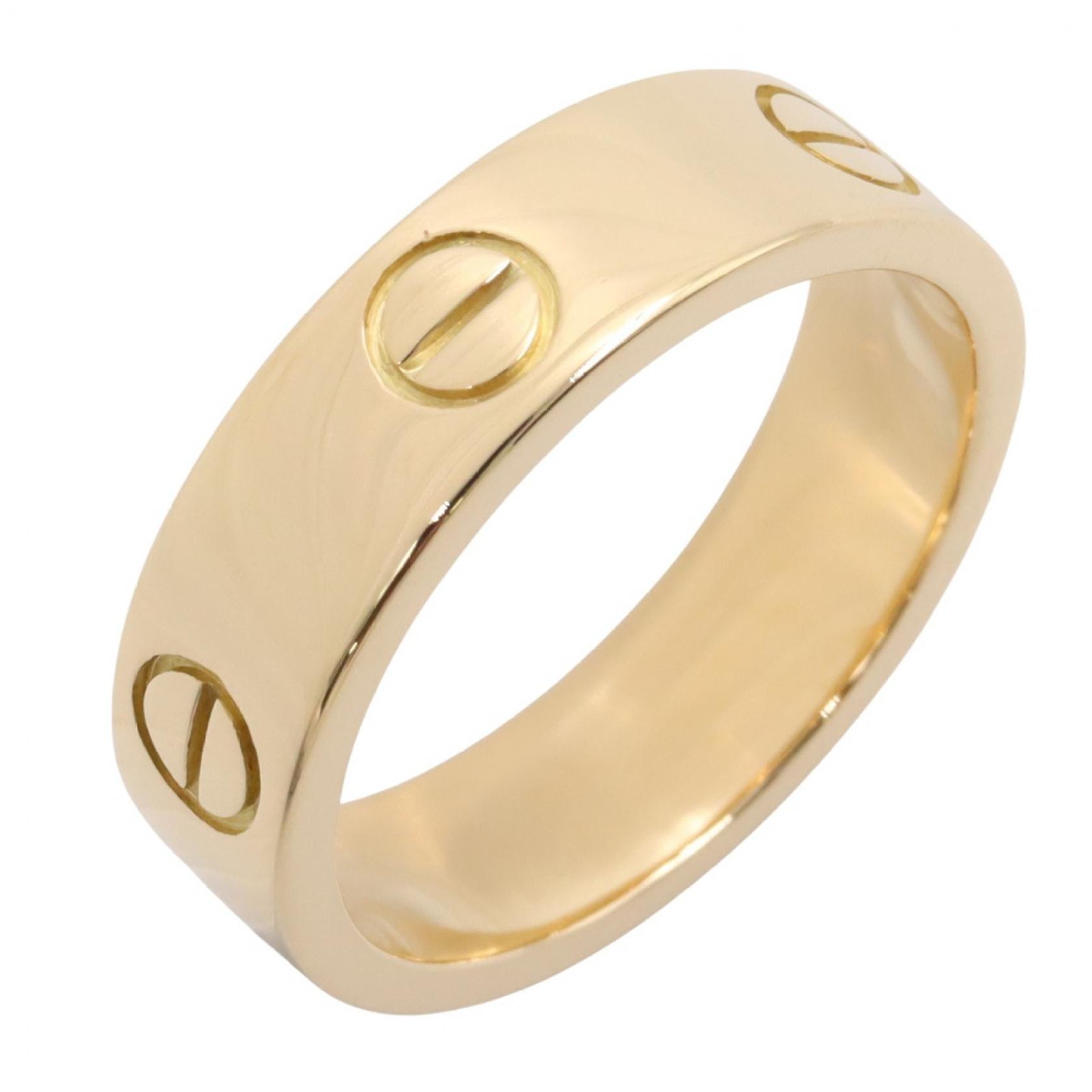 カルティエ CARTIER ラブ リング リング・指輪 ジュエリー K18(イエローゴールド) メンズ レディース ゴールド系 B4084600 【中古】