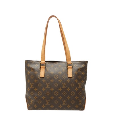 ルイ ヴィトン モノグラム カバピアノ ハンドバッグ トートバッグ M51148 ブラウン PVC レザー レディース LOUIS VUITTON 【中古】