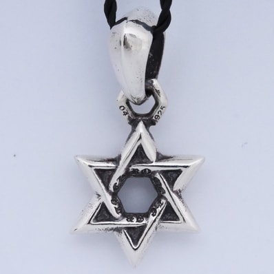 Chrome Hearts Star of David Charm "Silver"