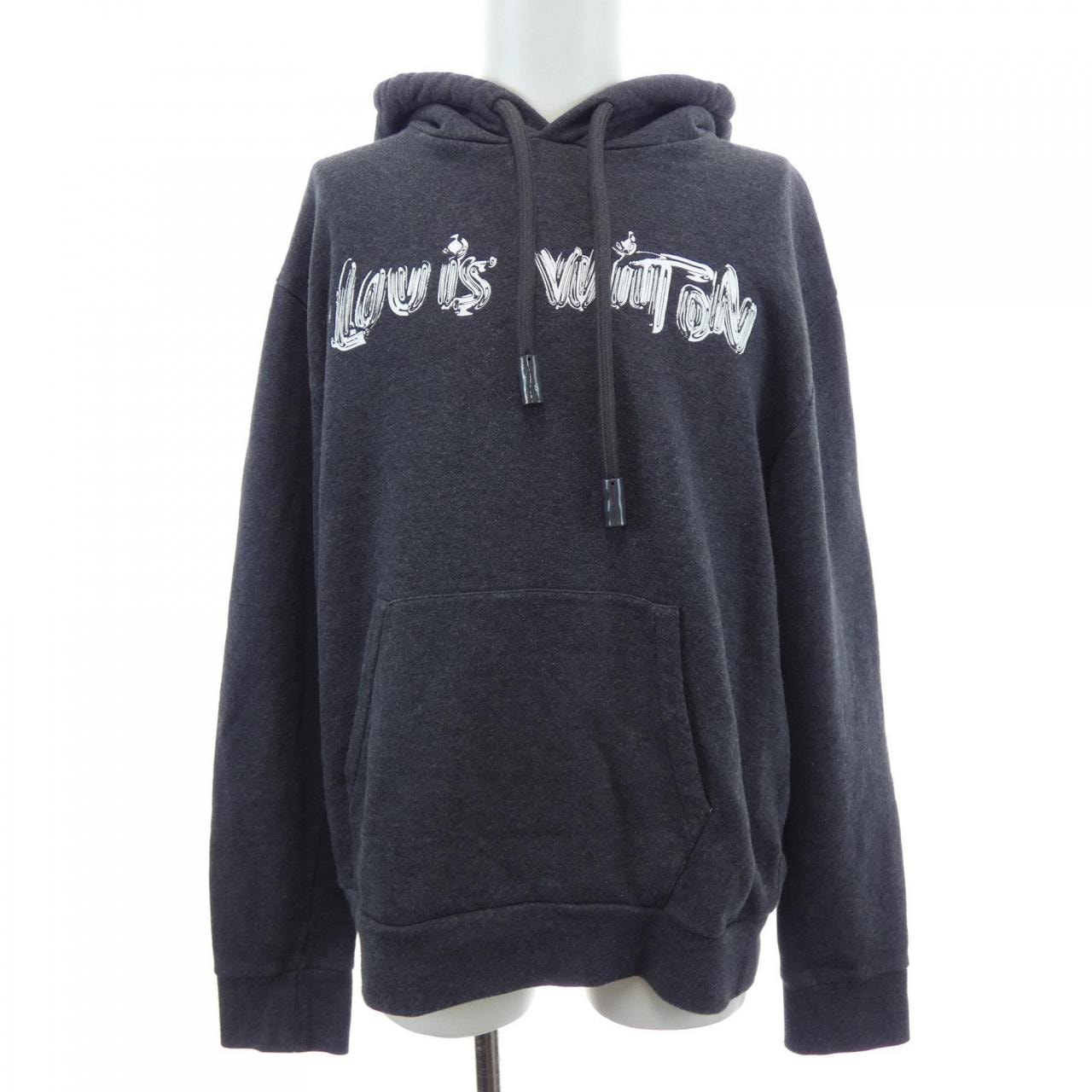 ルイヴィトン LOUIS VUITTON プリントコットンフーディ HQY47WUYR パーカー
