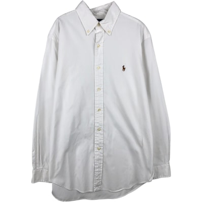 古着 ラルフローレン Ralph Lauren CLASSIC FIT クラシックフィット 長袖 ボタンダウンシャツ メンズM相当/eaa647630