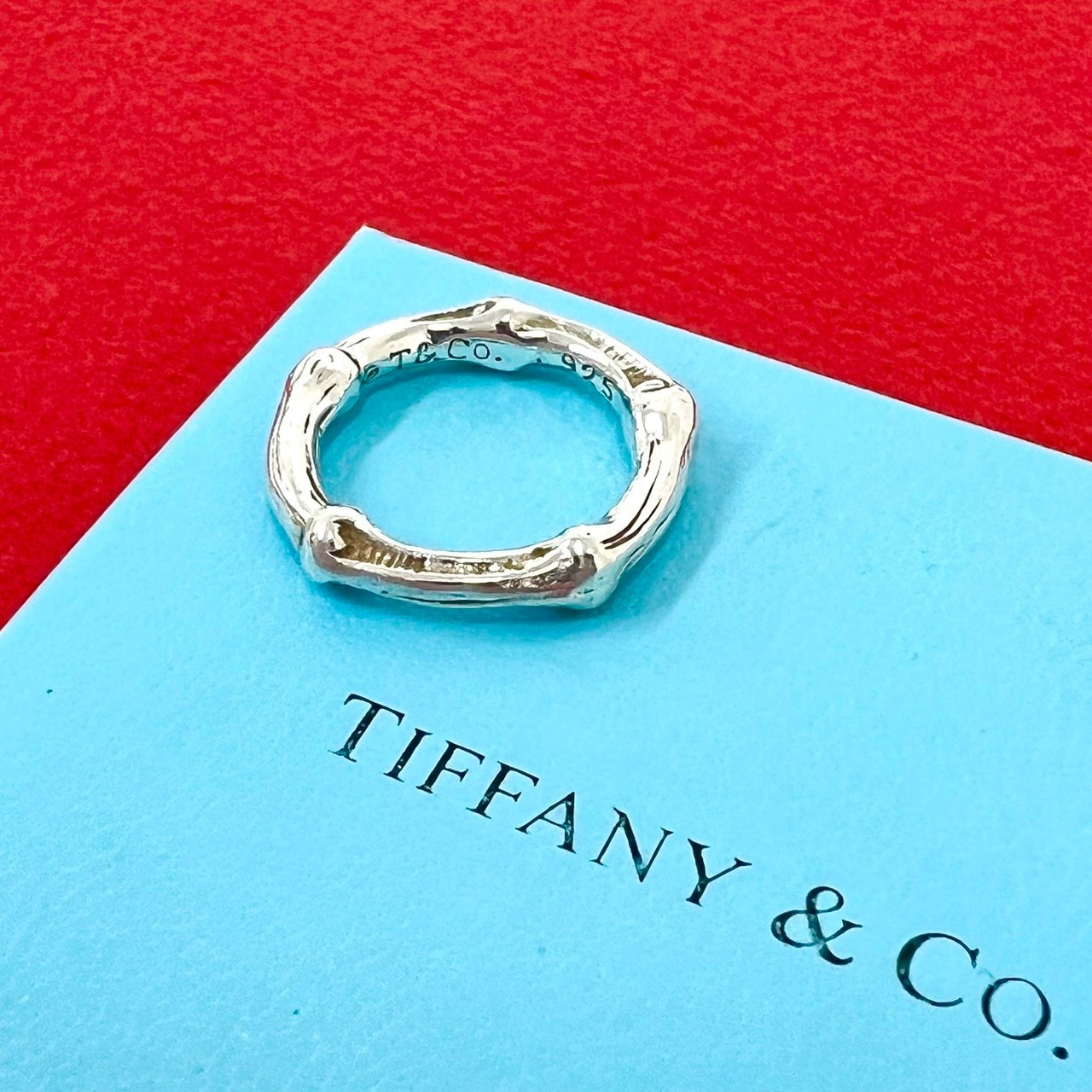 TIFFANY&Co. ティファニー バンブー リング シルバー925 リング・指輪 12号 シルバー
b0115