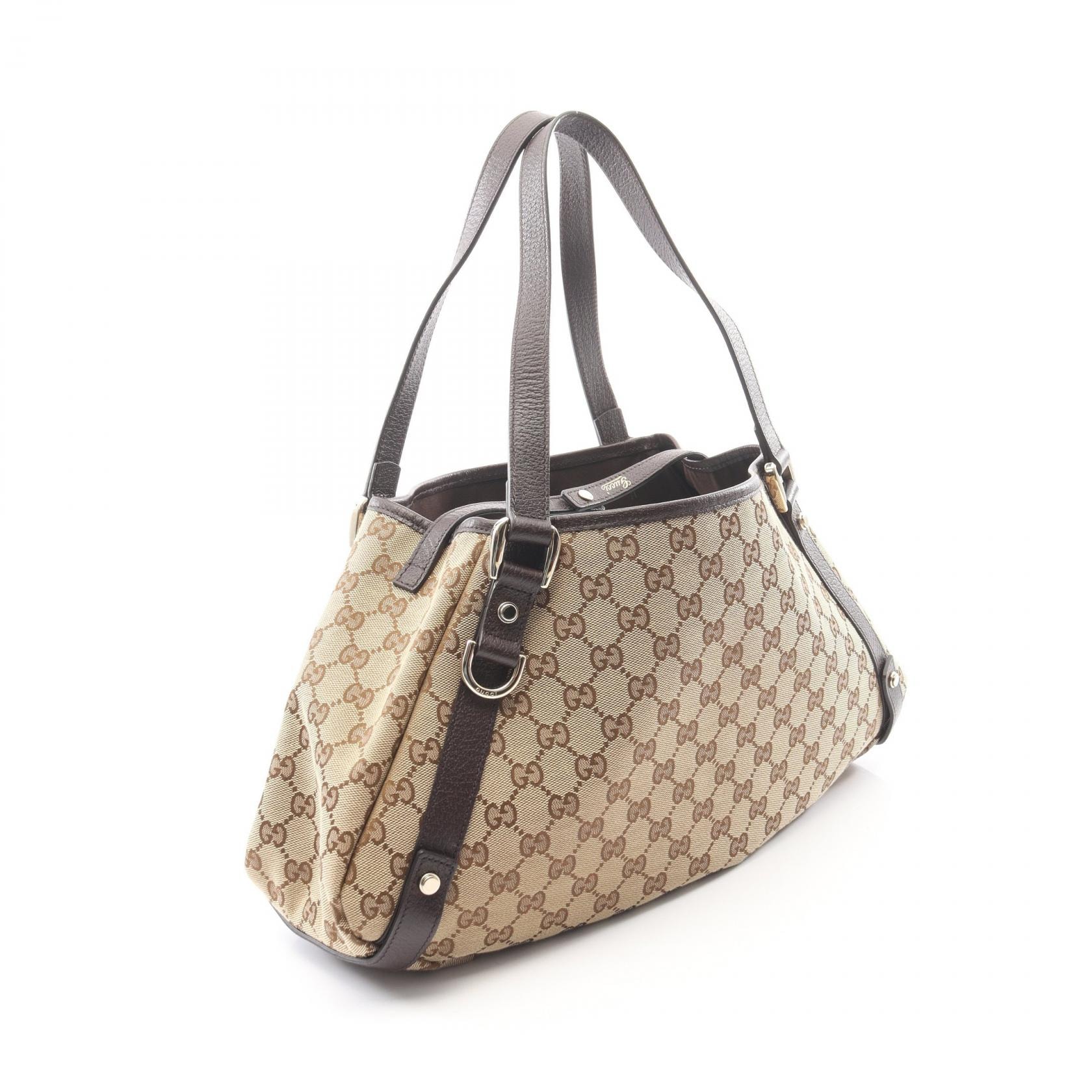 C (やや傷や汚れあり)】グッチ GUCCI アビー GGキャンバス ショルダー
