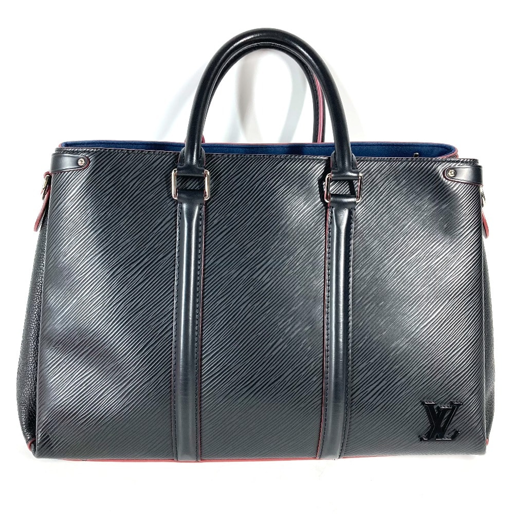 ルイヴィトン LOUIS VUITTON スフロNV MM M55610 エピ トートバッグ カバン バイカラー 肩掛け ショルダーバッグ ハンドバッグ エピレザー ノワール ブラック