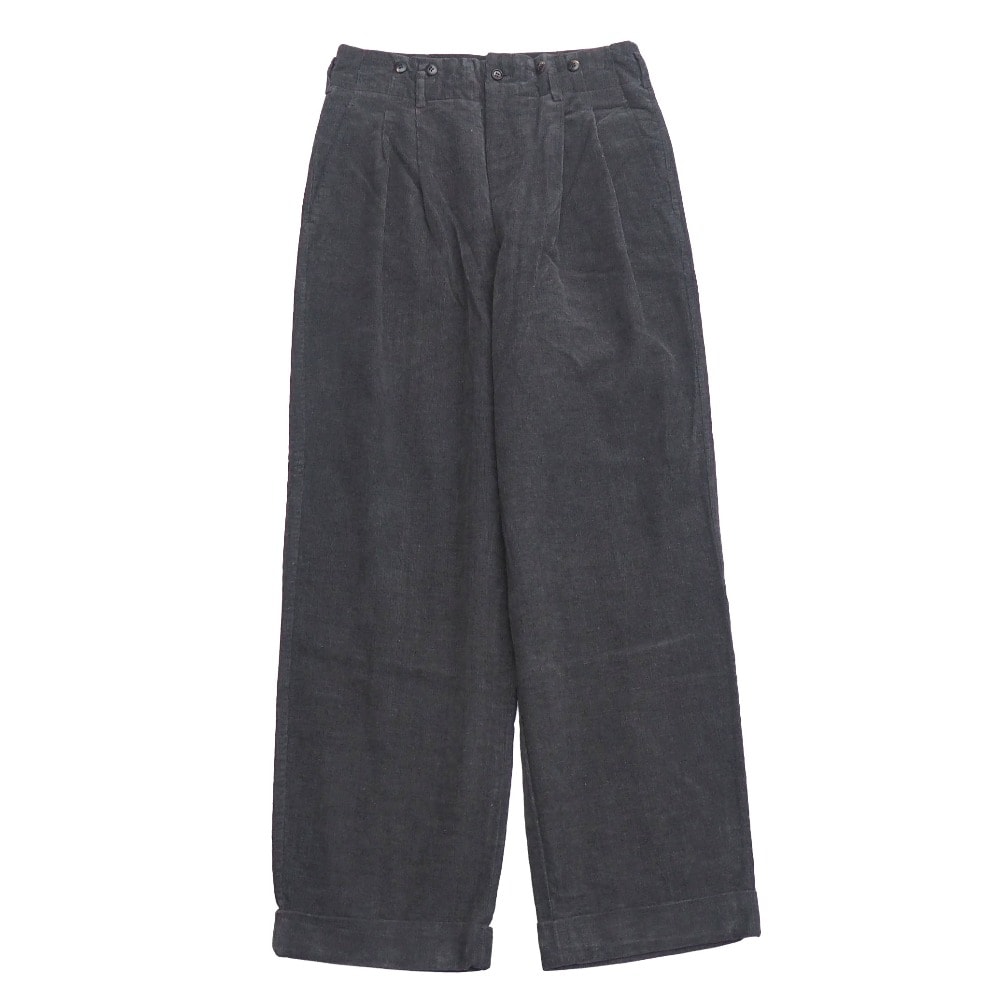 ■美品■COMME des GARCONS HOMME コムデギャルソンオム ヴィンテージ パンツ サイズS AD1992 90’s ツータック コーデュロイパンツ ブランド古着【中古】20260629/RA9964